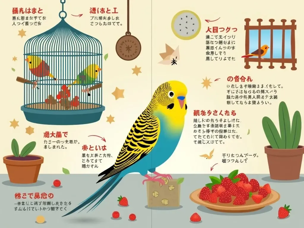 オカメインコの飼い方