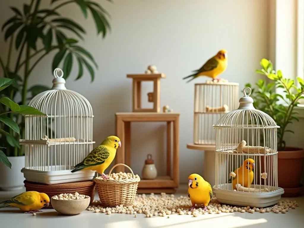 鳥の飼育に必要なアイテム